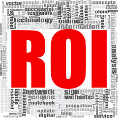 Image showing ROI word cloud