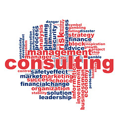 Image showing Consulting word cloud