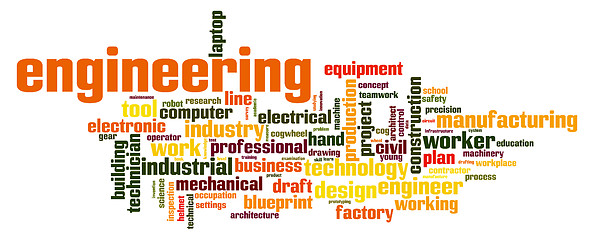 Image showing Engineering word cloud