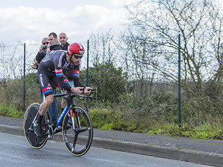 Image showing The Cyclist Roy Curvers - Paris-Nice 2016