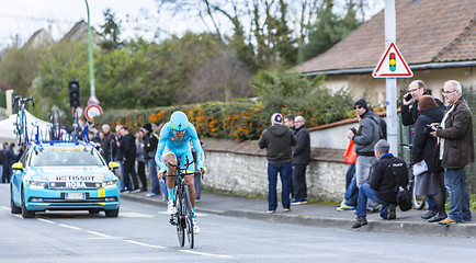 Image showing The Cyclist Diego Rosa - Paris-Nice 2016