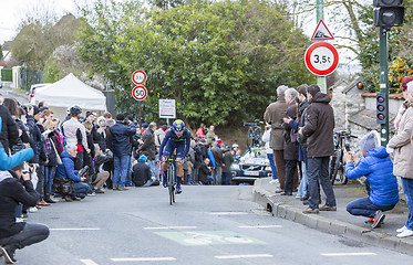 Image showing The Cyclist Jose Herrada Lopez - Paris-Nice 2016