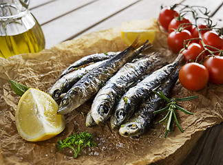 Image showing Sardines