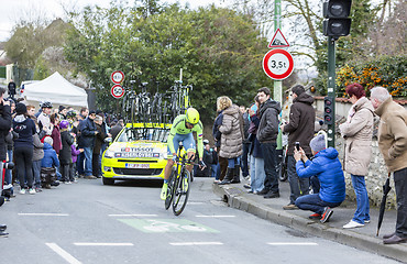 Image showing The Cyclist Robert Kiserlovski - Paris-Nice 2016