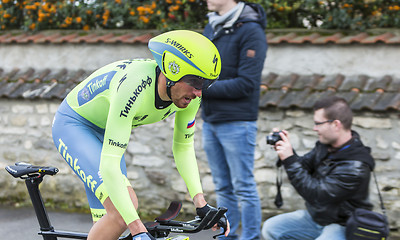 Image showing The Cyclist Robert Kiserlovski - Paris-Nice 2016