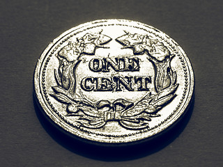 Image showing Vintage One cent