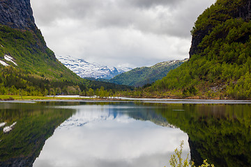 Image showing Typical landscape west in Norway