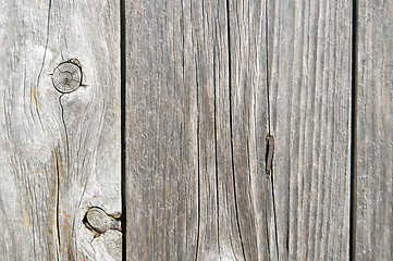 Image showing old wooden planks