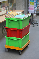 Image showing Books Delivery