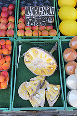 Image showing Durian Pieces