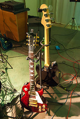 Image showing Two guitars