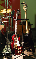 Image showing 2 guitars