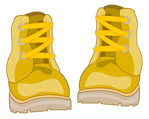 Image showing Footwear shoe drawing