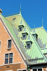 Image showing Railway and bus station complex in Quebec City, Canada