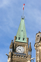 Image showing Tower of Victory and Peace in Ottawa