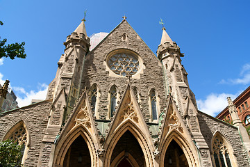 Image showing Christ Church Cathedral in Montreal