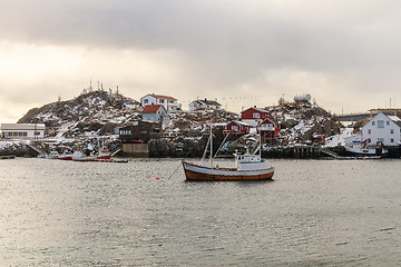 Image showing at anchor