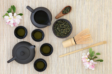 Image showing Japanese Sencha Tea Ceremony