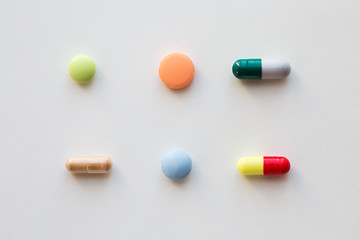 Image showing different pills and capsules of drugs