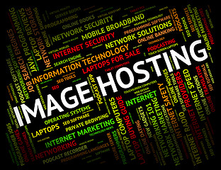 Image showing Image Hosting Represents Pictures Webhost And Www
