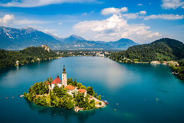 Image showing Slovenia - resort Lake Bled.