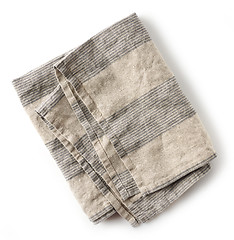 Image showing folded linen napkin