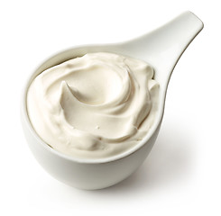 Image showing bowl of cream