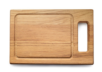 Image showing Wooden cutting board