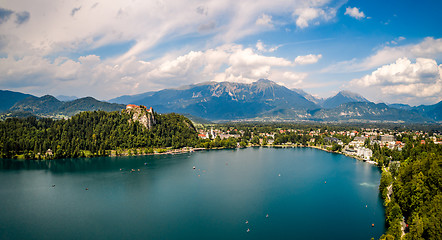 Image showing Slovenia - resort Lake Bled.