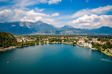 Image showing Slovenia - resort Lake Bled.