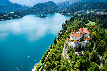 Image showing Slovenia - resort Lake Bled.