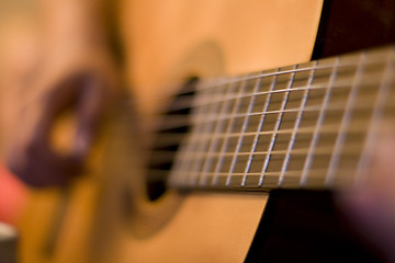 Image showing solo on guitar