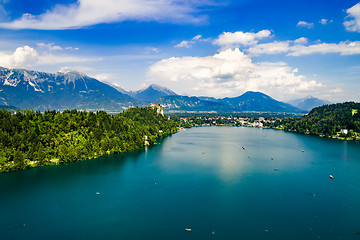 Image showing Slovenia - resort Lake Bled.