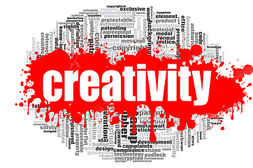 Image showing Creativity word cloud