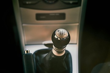 Image showing Manual gear stick