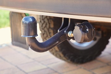 Image showing Towbar on a car