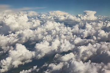 Image showing Clouds from above