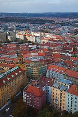 Image showing Prague viewed from above