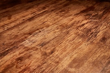 Image showing Old Wooden Desk