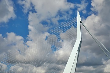 Image showing Cable bridge detail