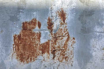 Image showing Rusty scratchy texture