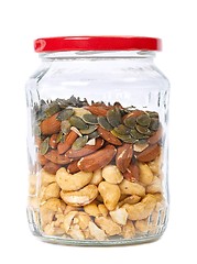 Image showing Mix of nuts and seeds