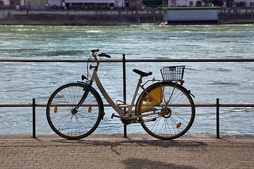 Image showing Bicycle on a street