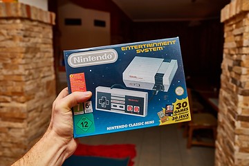 Image showing Nintengo NES classic edition