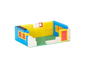 Image showing Lego Brick House