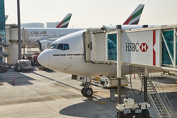 Image showing Airliner at an airport