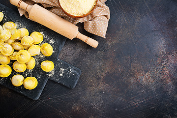 Image showing raw dumplings