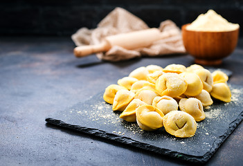 Image showing raw dumplings