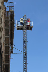 Image showing Construction Elevator