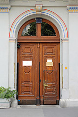 Image showing Arch Door